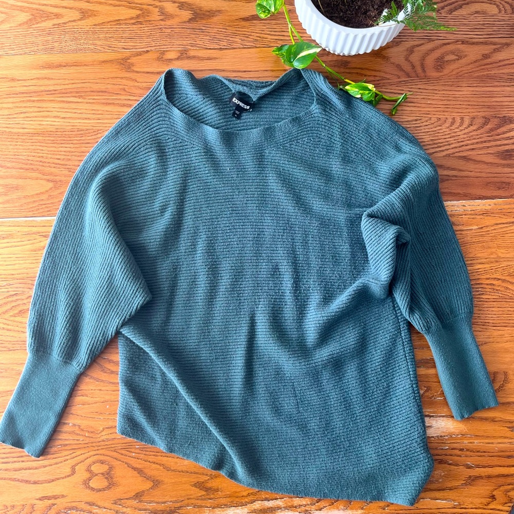 Express Asymmetrical Sweater